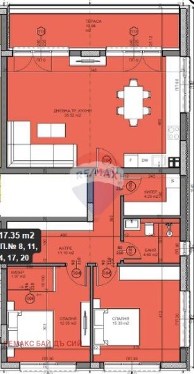 2 ložnice Galata, Varna 1