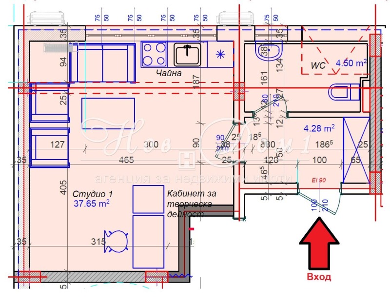 For Sale  Studio Sofia , Gorna banya , 45 sq.m | 53218829 - image [6]