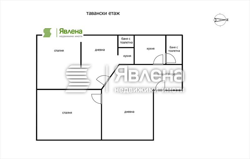 Продава МНОГОСТАЕН, гр. София, Център, снимка 9 - Апартаменти - 55304584