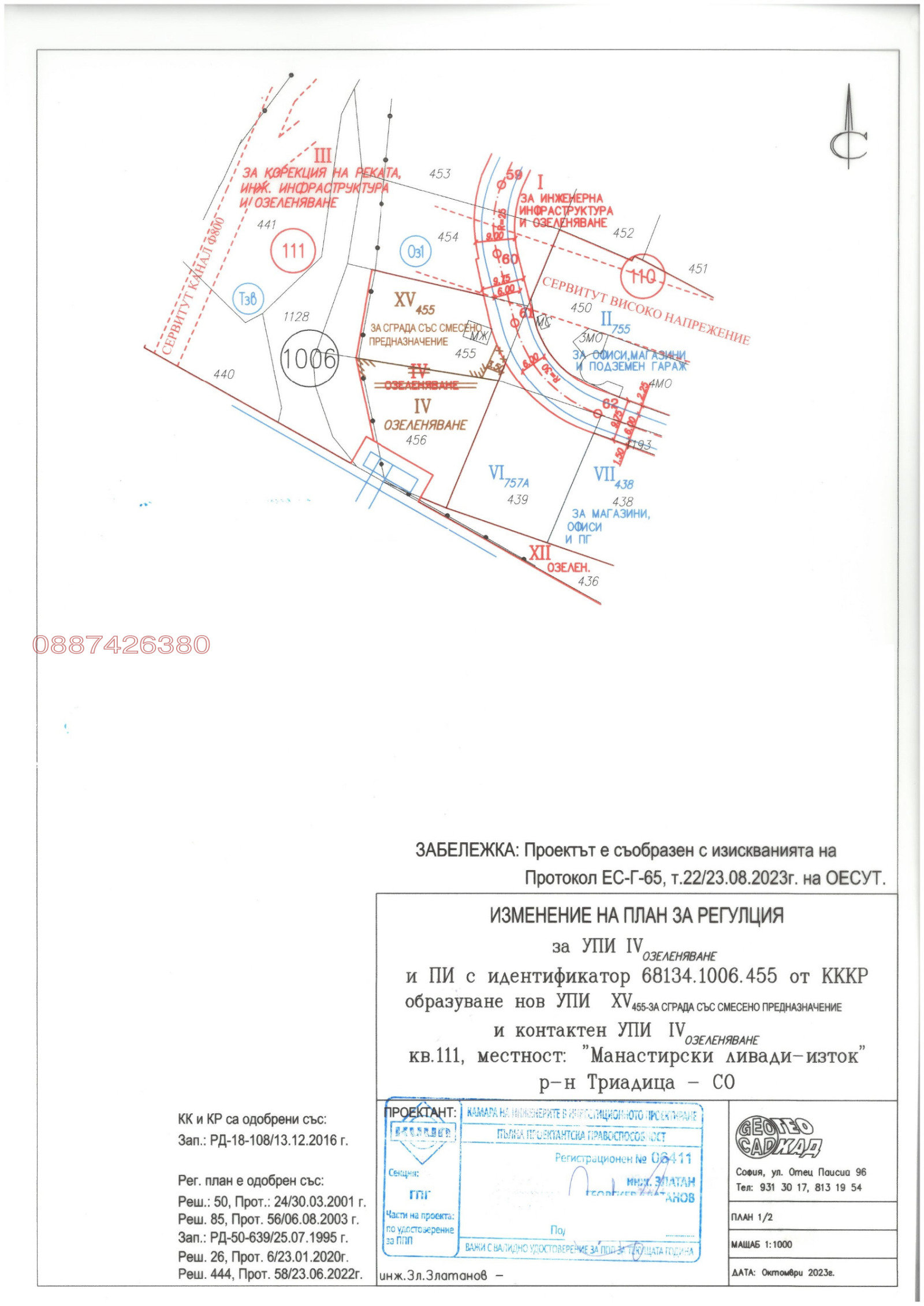 Продава ПАРЦЕЛ, гр. София, Манастирски ливади