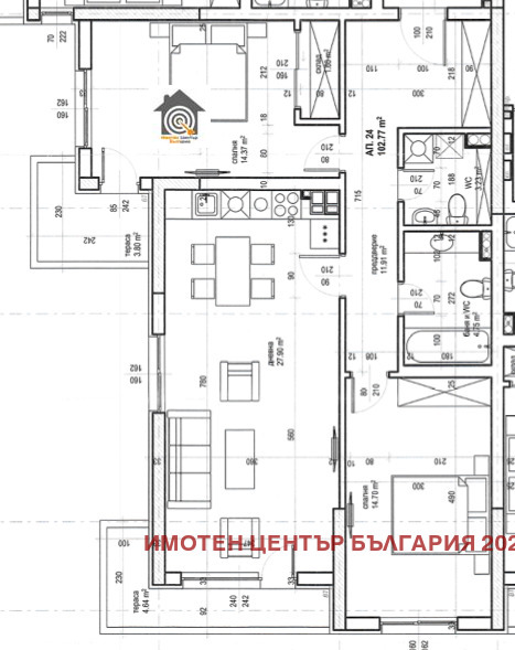 Na prodej  2 ložnice Sofia , Malinova dolina , 125 m2 | 55636335 - obraz [17]