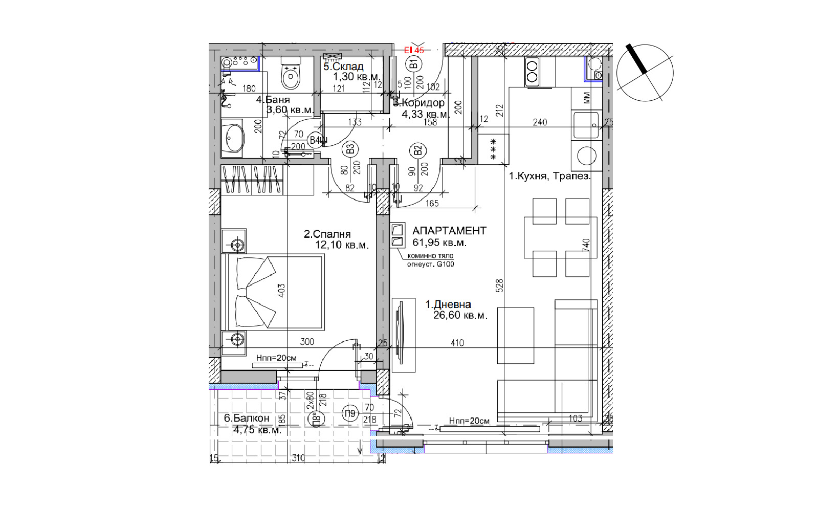 Продава 2-СТАЕН, гр. София, Люлин 5, снимка 13 - Апартаменти - 54026847