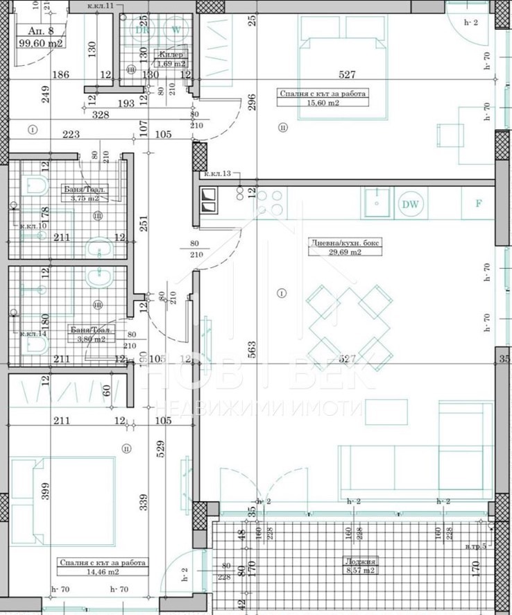 Продава 3-СТАЕН, гр. Варна, Кайсиева градина, снимка 3 - Aпартаменти - 49314557