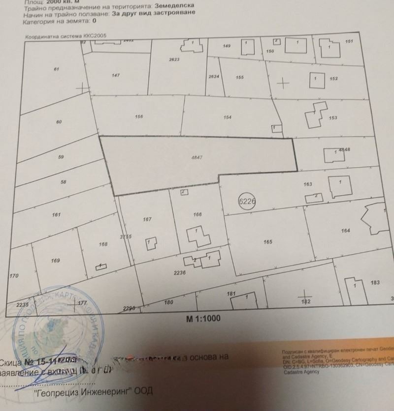 Продава ПАРЦЕЛ, гр. София, с. Лозен