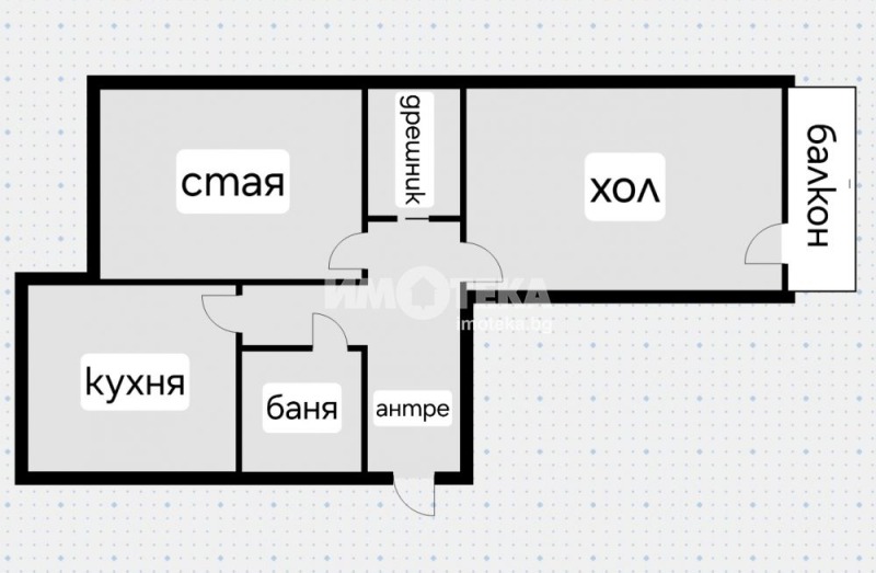 Продава 2-СТАЕН, гр. София, Люлин 1, снимка 4 - Aпартаменти - 47363178