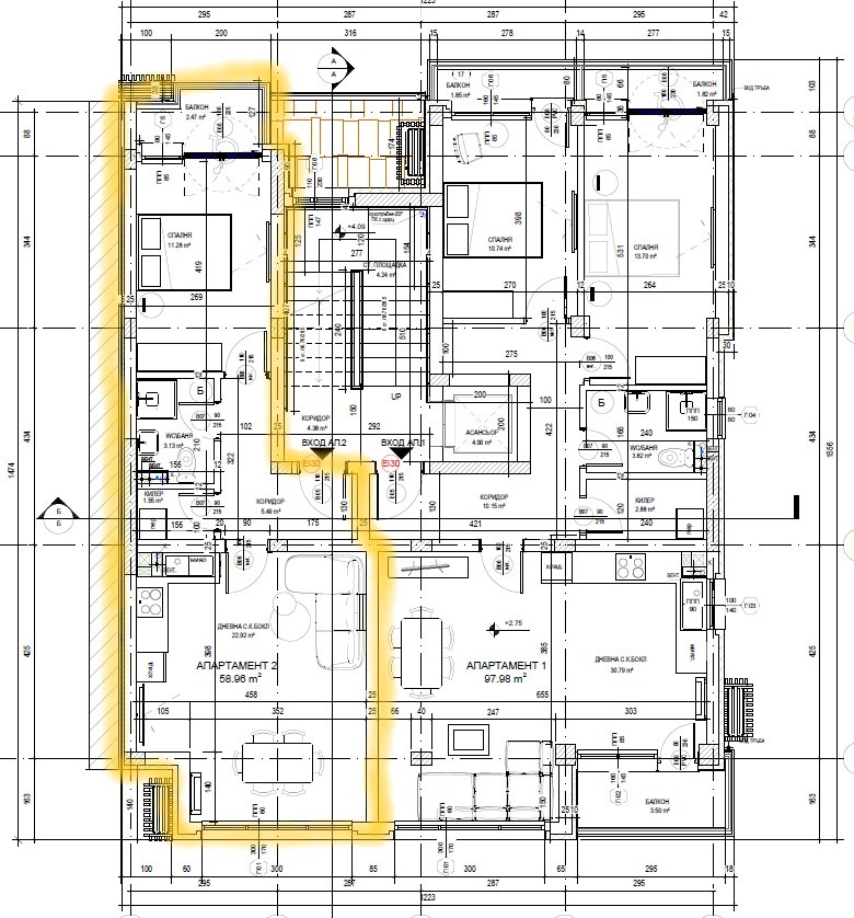 En venta  1 dormitorio Targovishte , Varosha , 68 metros cuadrados | 62780135 - imagen [3]