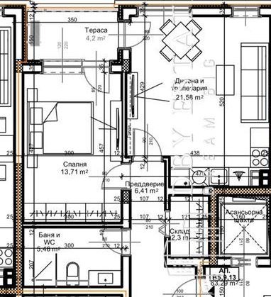 Til salg  1 soveværelse Plovdiv , Ostromila , 76 kvm | 76631494 - billede [5]