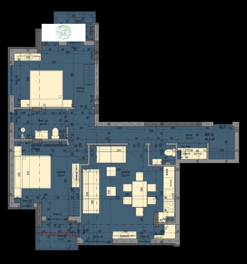 Продава  3-стаен град София , Овча купел 2 , 104 кв.м | 18507100 - изображение [4]