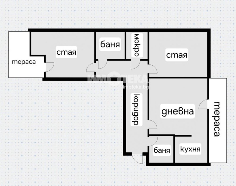 Продава 3-СТАЕН, гр. София, Манастирски ливади, снимка 4 - Aпартаменти - 47687677