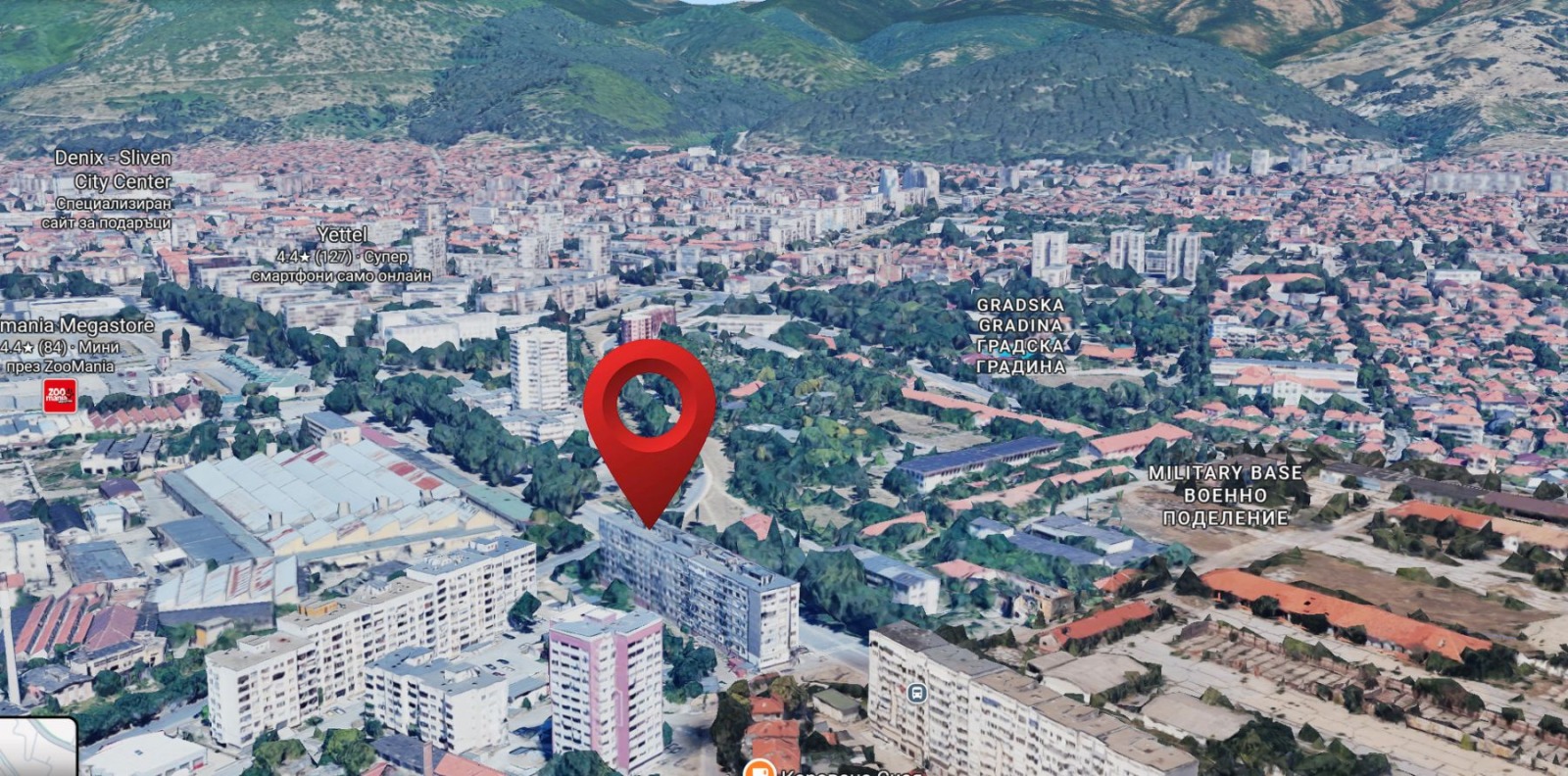 Продава 3-СТАЕН, гр. Сливен, Даме Груев, снимка 2 - Апартаменти - 56310718