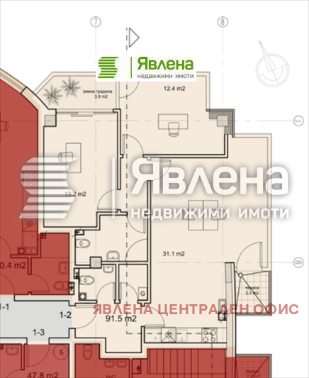 Na prodej  Kancelář Sofia , Manastirski livadi , 110 m2 | 25749557 - obraz [2]