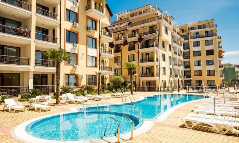 Till salu  1 sovrum region Burgas , Sveti Vlas , 55 kvm | 63030646 - bild [3]