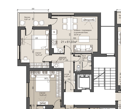 Продава  2-стаен град София , Люлин 6 , 67 кв.м | 63809994