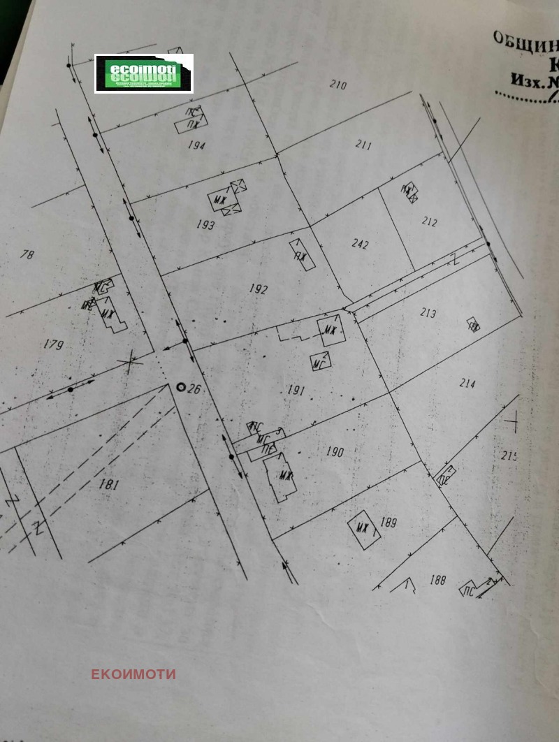 Til salg  Grund region Pernik , Raduj , 844 kvm | 43620771