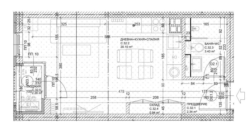 À vendre  Studio Sofia , Malinova dolina , 40 m² | 32498396 - image [15]