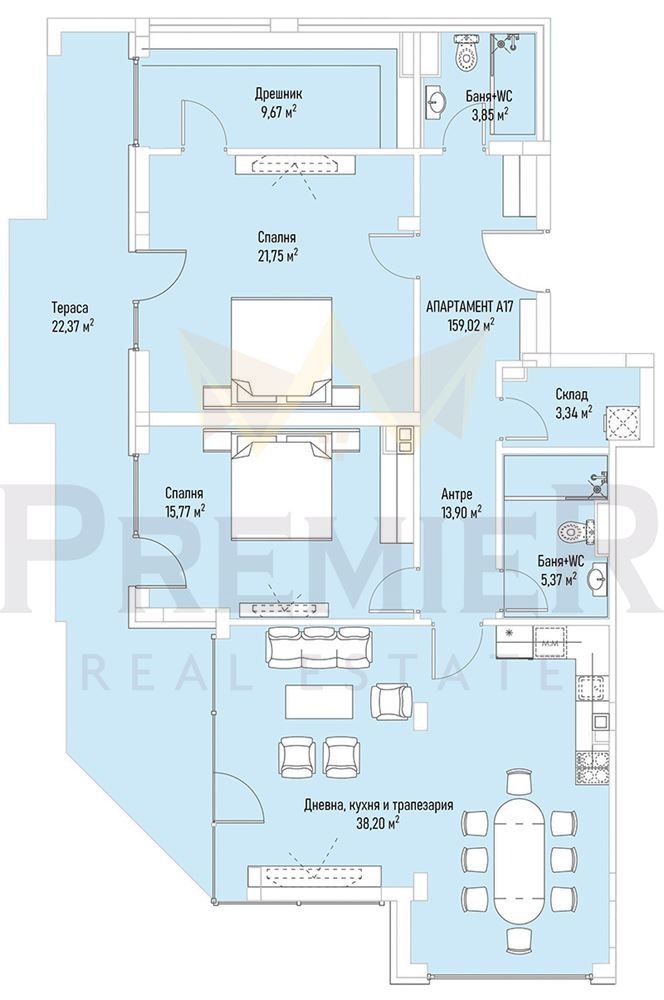 In vendita  2 camere da letto Sofia , Lozenets , 189 mq | 61895209 - Immagine [13]