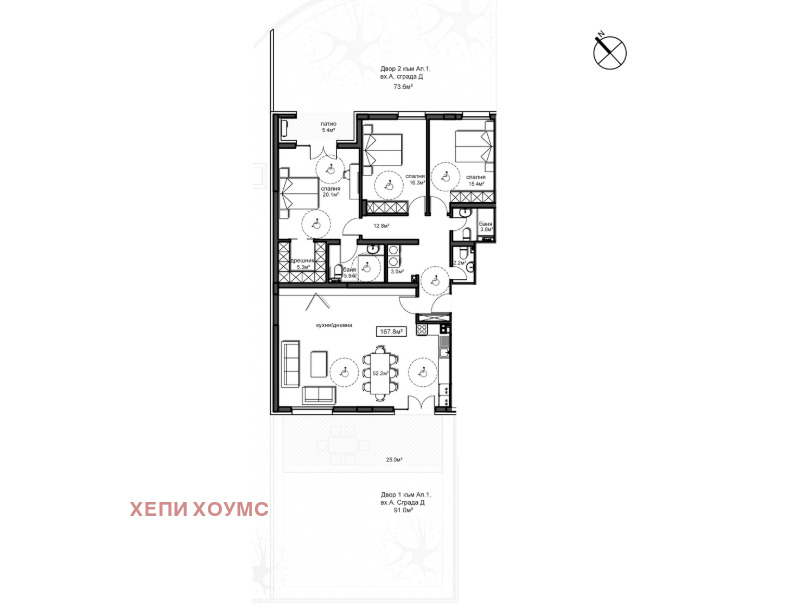 À venda  3 quartos Sofia , Krasno selo , 201 m² | 84441257 - imagem [4]