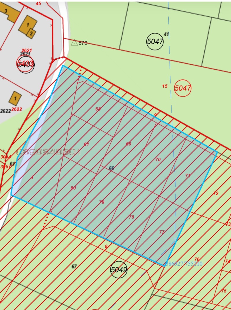 Продава ПАРЦЕЛ, гр. Варна, м-т Боровец - юг