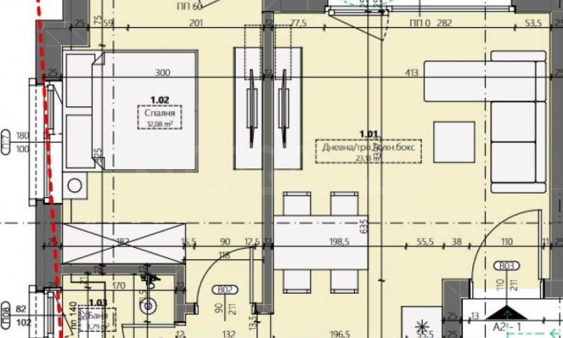 Te koop  1 slaapkamer regio Boergas , Tsarevo , 59 m² | 41496156 - afbeelding [2]