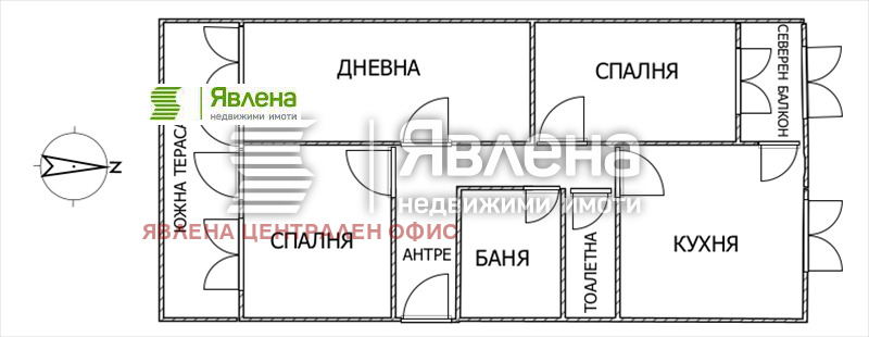 Продава 3-СТАЕН, гр. София, Хиподрума, снимка 7 - Aпартаменти - 47429116