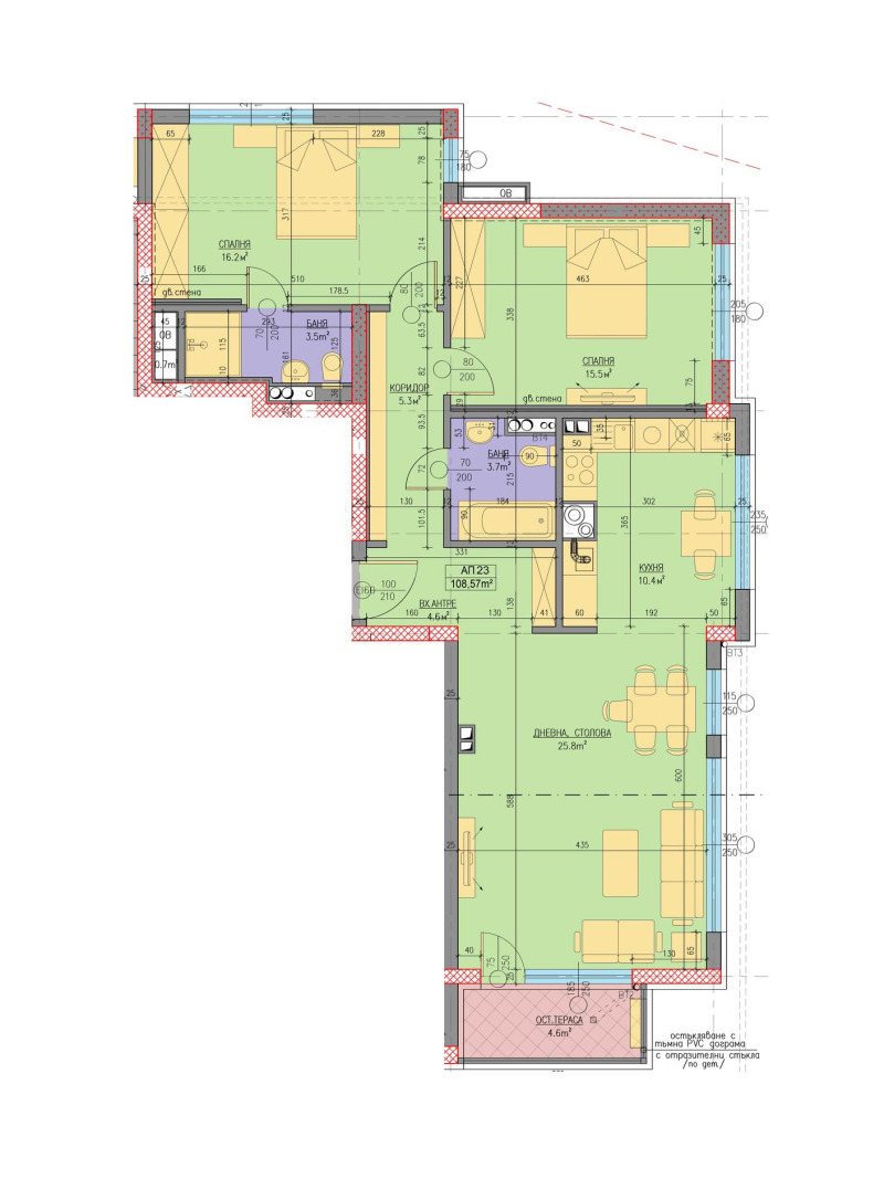 Продается  2 спальни София , Хладилника , 128 кв.м | 83878887 - изображение [11]