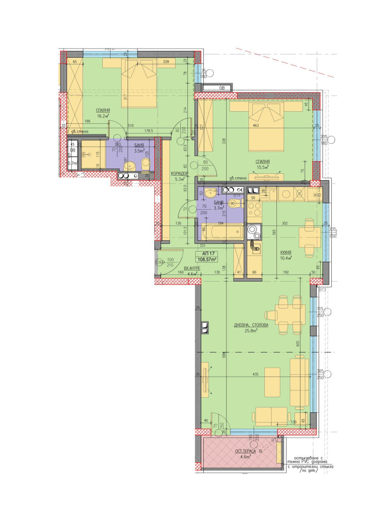 Продава 3-СТАЕН, гр. София, Хладилника, снимка 2 - Aпартаменти - 49180532