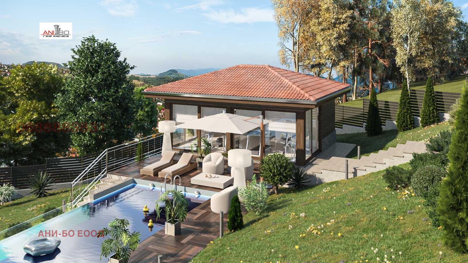 Продава ПАРЦЕЛ, гр. София, гр. Банкя, снимка 2 - Парцели - 42399274