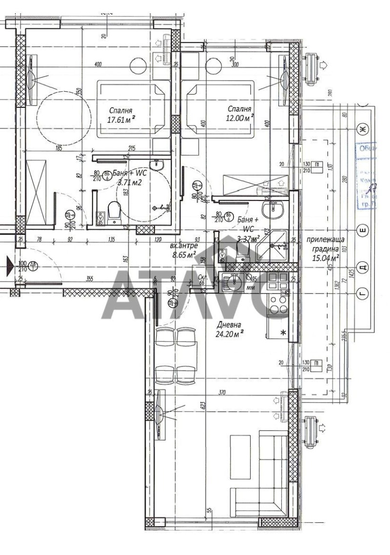 Zu verkaufen  2 Schlafzimmer Plowdiw , Belomorski , 112 qm | 22418813 - Bild [2]