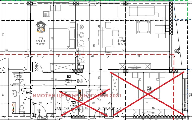 Προς πώληση  2 υπνοδωμάτια Σοφηια , Μαληνοβα δοληνα , 87 τ.μ | 56939685 - εικόνα [8]