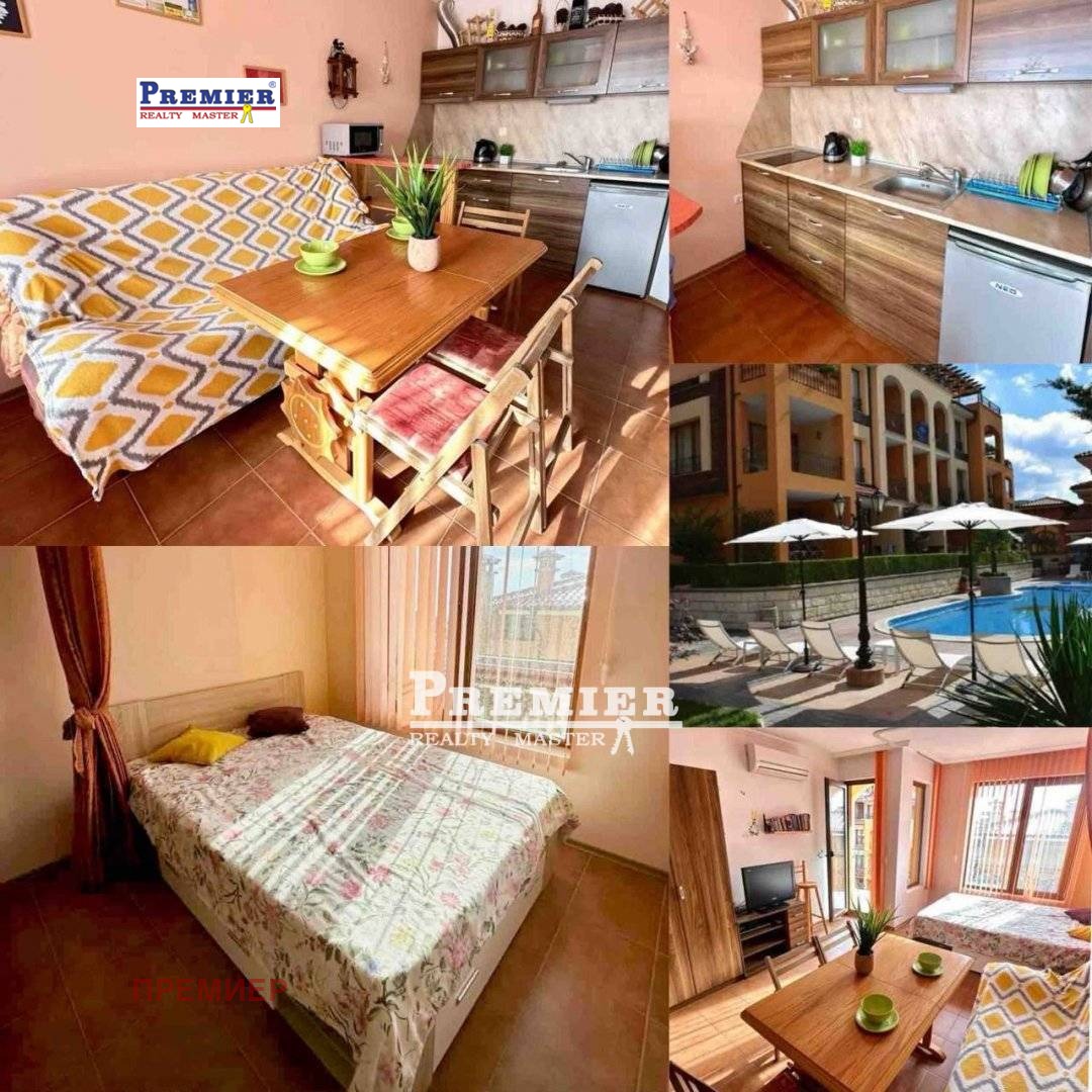 Продава 1-СТАЕН, гр. Свети Влас, област Бургас, снимка 2 - Апартаменти - 54603376