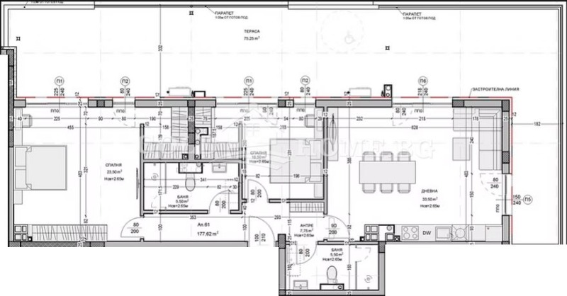 Eladó  2 hálószobás Plovdiv , Ostromila , 95 négyzetméter | 81989869 - kép [9]