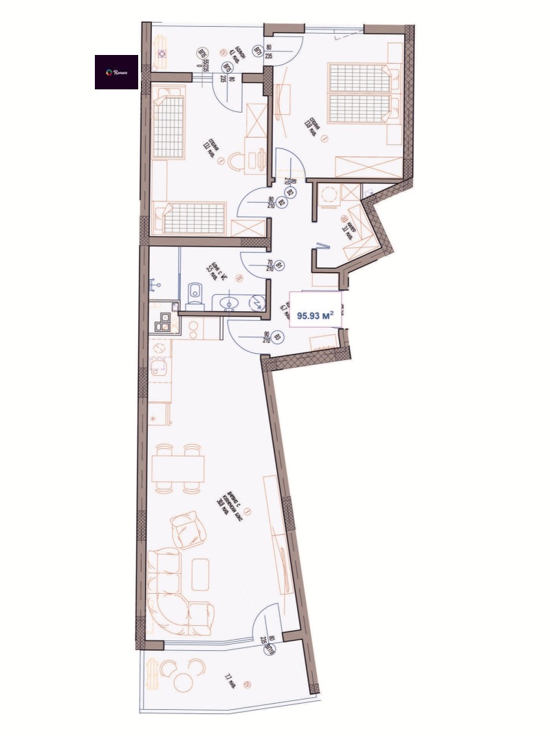 Продава 3-СТАЕН, гр. Варна, Бриз, снимка 12 - Апартаменти - 52481534