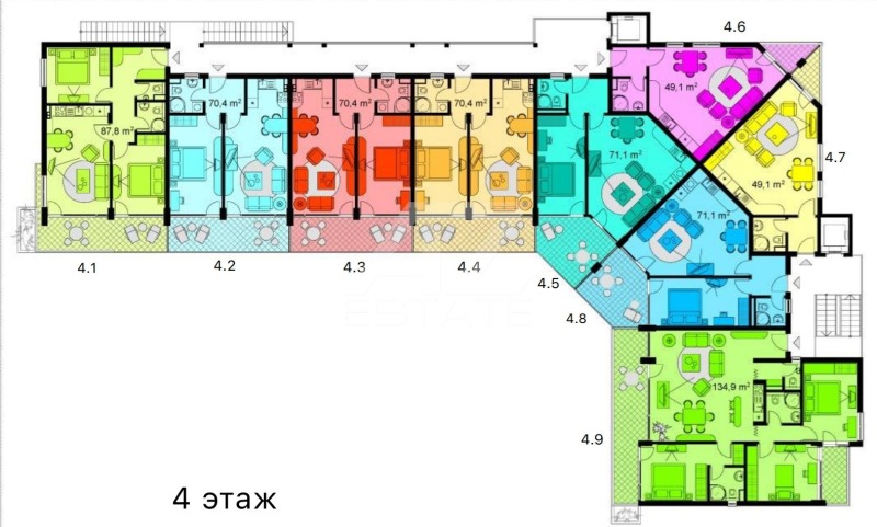 Продается  3 спальни область Бургас , к.к. Слънчев бряг , 160 кв.м | 94769052 - изображение [17]