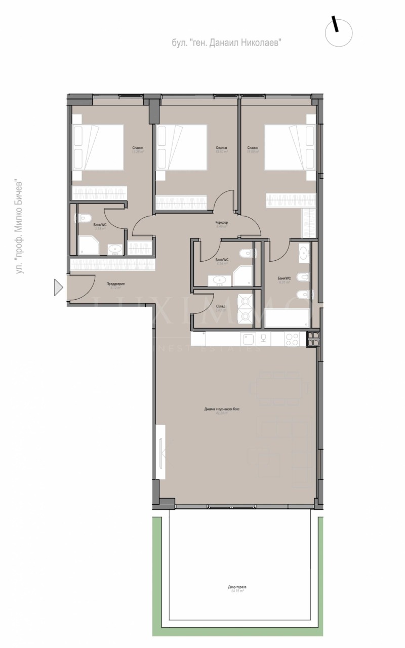 Te koop  3 slaapkamers Sofia , Oborishte , 179 m² | 16796017 - afbeelding [10]