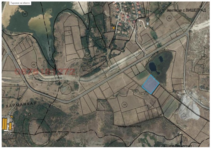 Продава ЗЕМЕДЕЛСКА ЗЕМЯ, с. Вишеград, област Кърджали, снимка 3 - Земеделска земя - 52782235