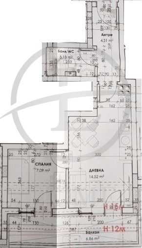 In vendita  1 camera da letto Plovdiv , Kiuchuk Parig , 58 mq | 61671683 - Immagine [7]