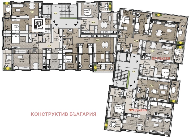 Продава  3-стаен град София , Левски В , 114 кв.м | 75550306 - изображение [4]