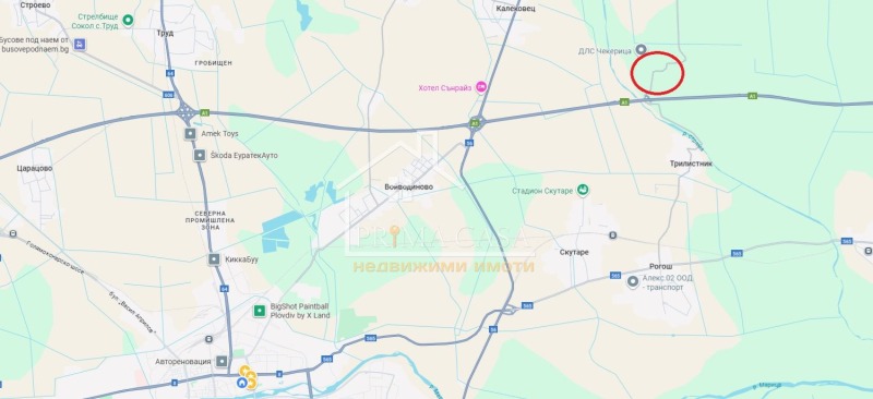 Till salu  Komplott region Plovdiv , Trilistnik , 4599 kvm | 41198293