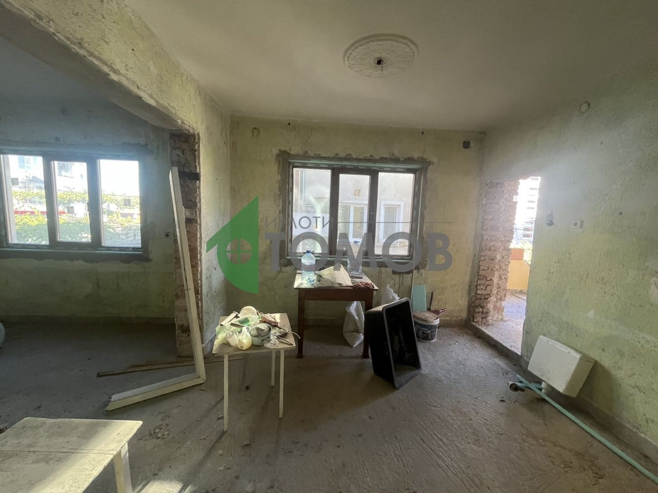 Продава ЕТАЖ ОТ КЪЩА, гр. Шумен, Добруджански, снимка 2 - Етаж от къща - 51824414