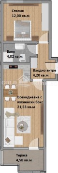 Продава 2-СТАЕН, град Пловдив, Христо Смирненски • 75900 € / 148447.50 лв. • 57916669 2