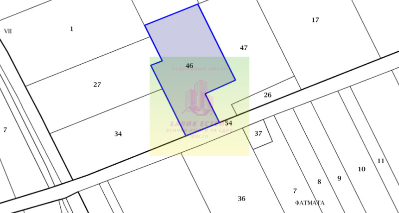 À vendre  Parcelle région de Dobritch , Batovo , 6250 m² | 77013104