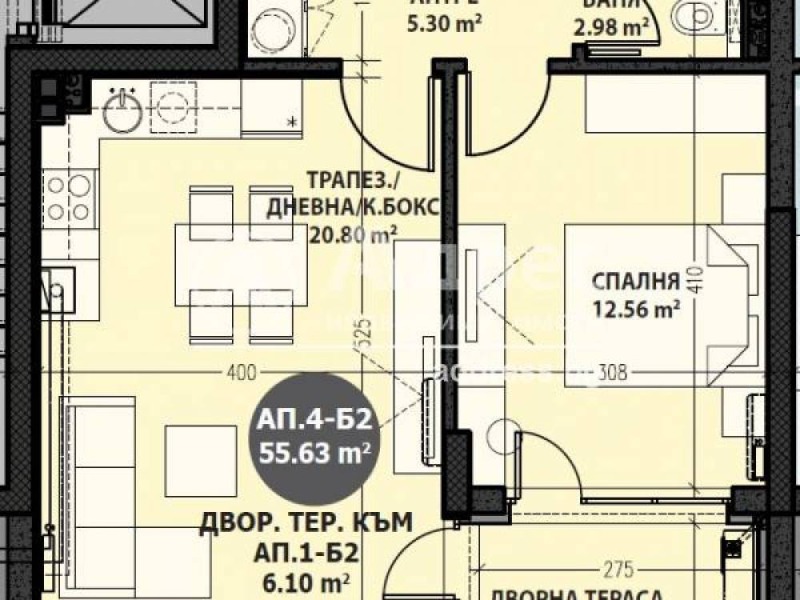 Eladó  1 hálószoba Sofia , Vitosa , 63 négyzetméter | 86705878 - kép [4]