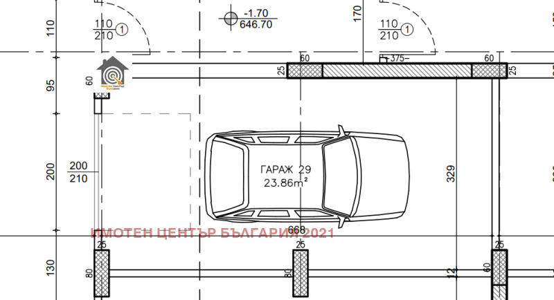 Продава  Гараж град София , Малинова долина , 24 кв.м | 21153784 - изображение [3]