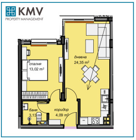 1 dormitorio Mladost 4, Sofia 1