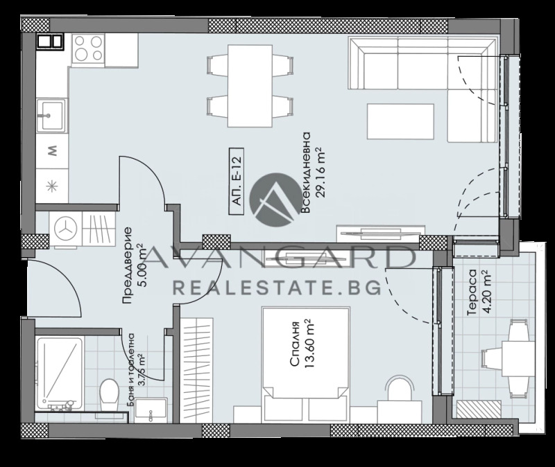 En venta  1 dormitorio Plovdiv , Ostromila , 73 metros cuadrados | 72967722 - imagen [5]