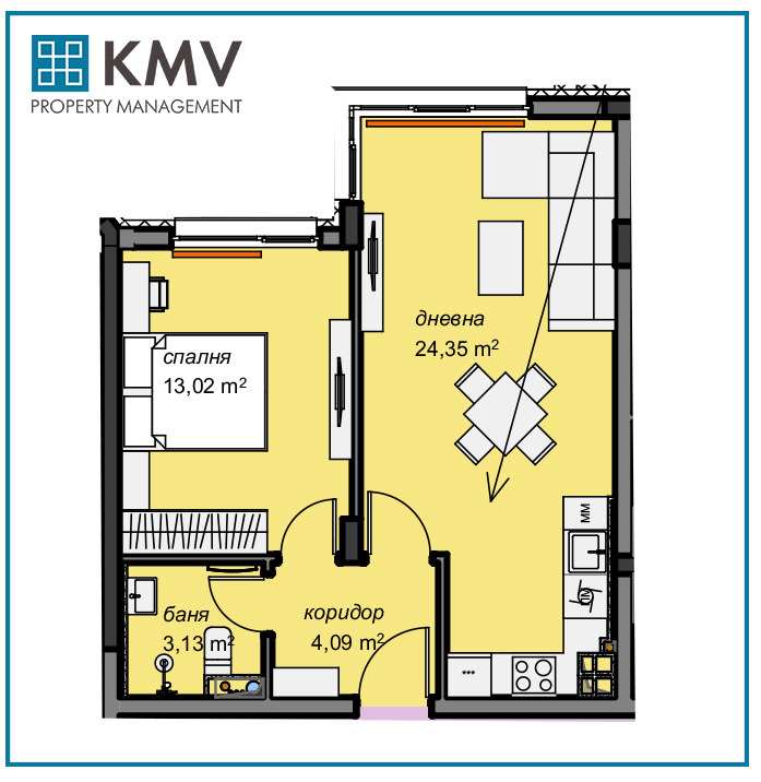 Продава  2-стаен град София , Младост 4 , 62 кв.м | 65966975