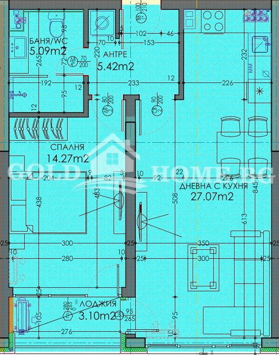For Sale  1 bedroom Plovdiv , Trakiya , 71 sq.m | 83059031 - image [5]