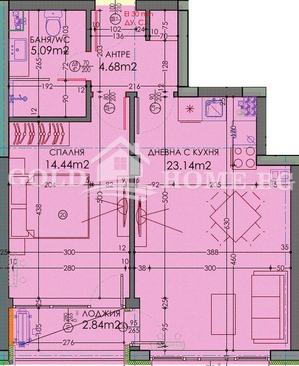 For Sale  1 bedroom Plovdiv , Trakiya , 71 sq.m | 83059031 - image [2]