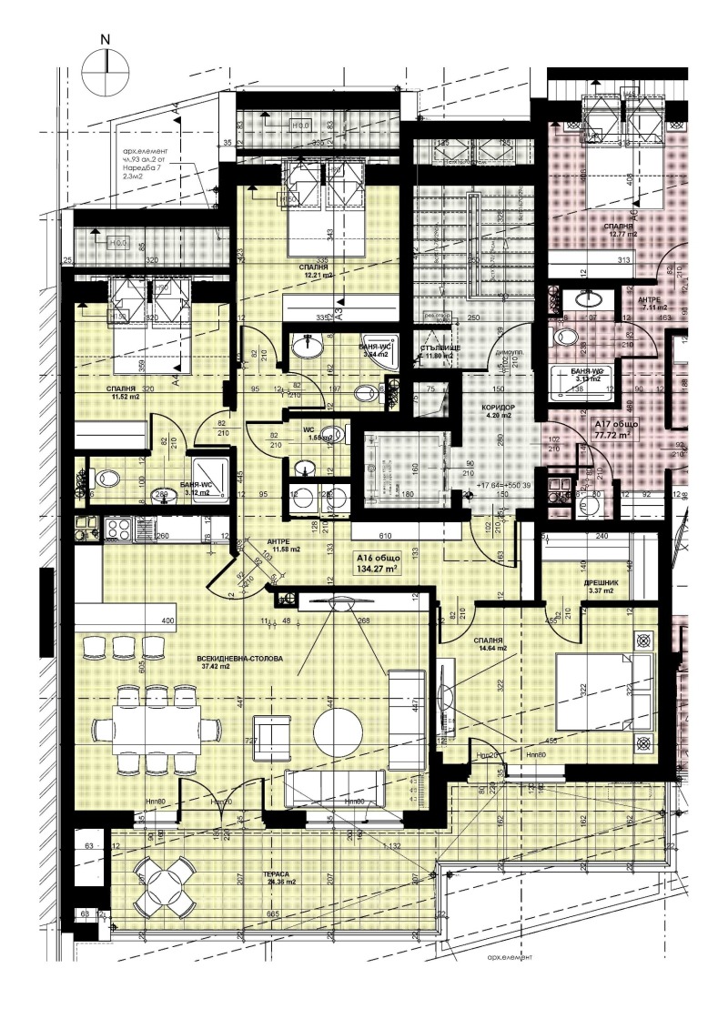 Продава 3-СТАЕН, гр. София, Оборище, снимка 3 - Aпартаменти - 48559522