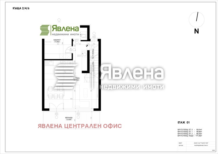 Продава КЪЩА, гр. София, Бояна, снимка 2 - Къщи - 48950974